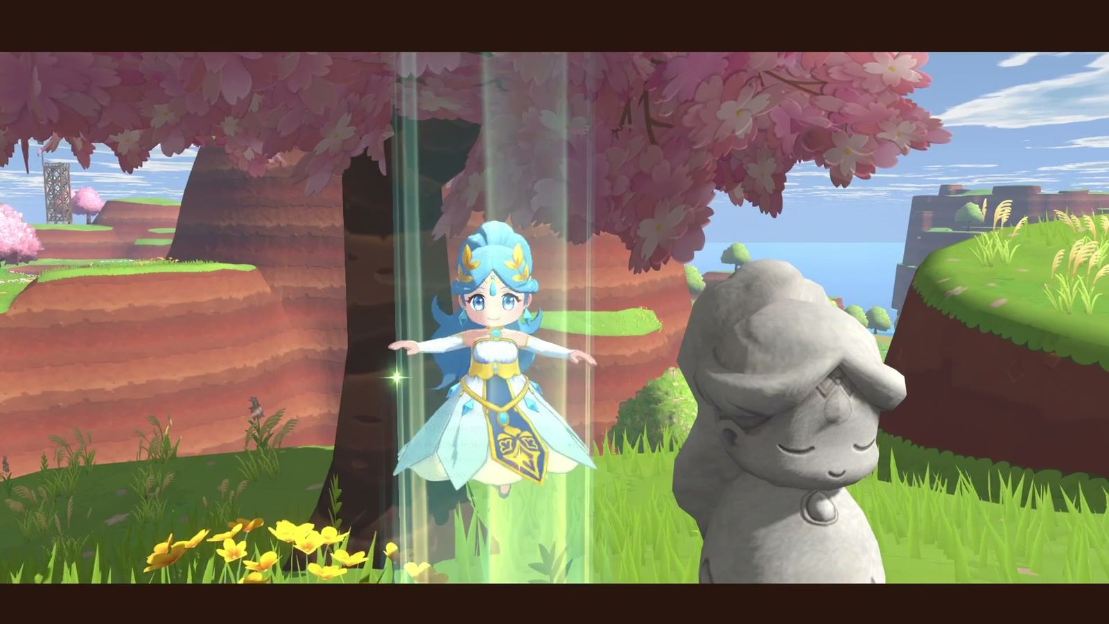 Official trailer frame: a tree and a small animal on the farm